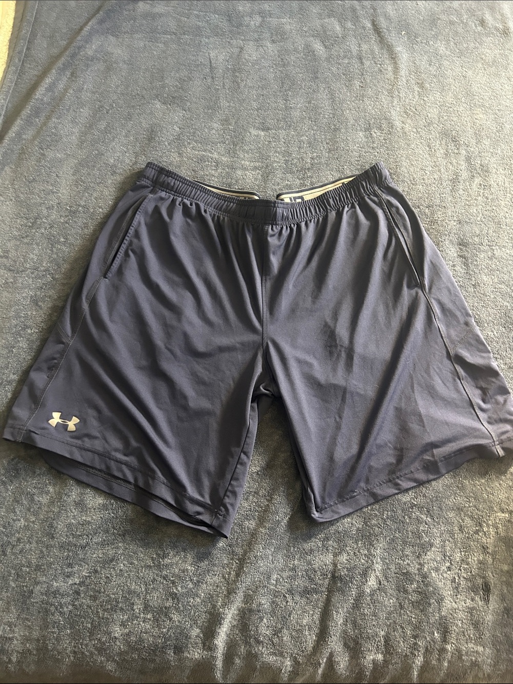 Under Armour Men's Navy Performance Training Shorts